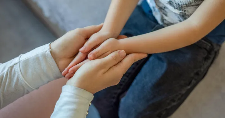 Caring hands — Avanza ABA therapist